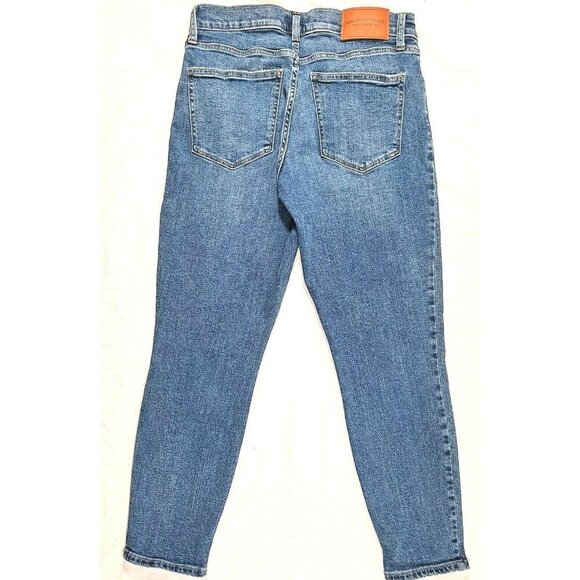 Lucky Brand Mid Rise Crop Ava Ankle Medium Blue Wash Denim Jeans Size 8/29 EUC - Picture 7 of 10